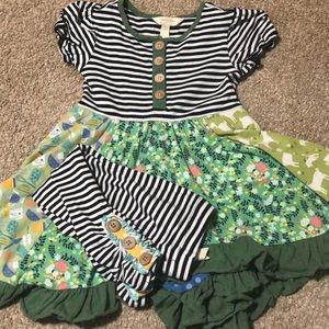 Matilda Jane Farmland Frolic Twirl Dress &leggings